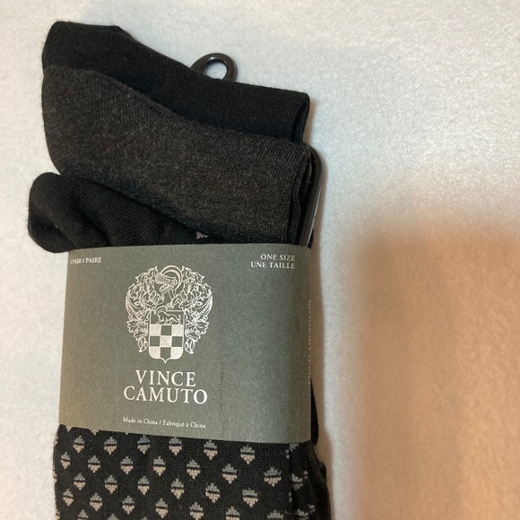 VINCE CAMUTO MEN’S CREW SOCKS (ONE SIZE) (NWT) - Picture 5 of 5